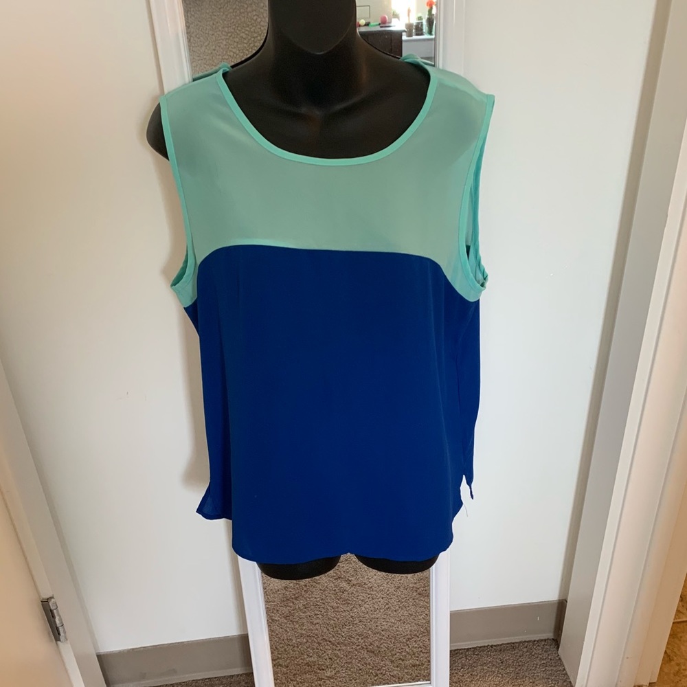 Color block Tank